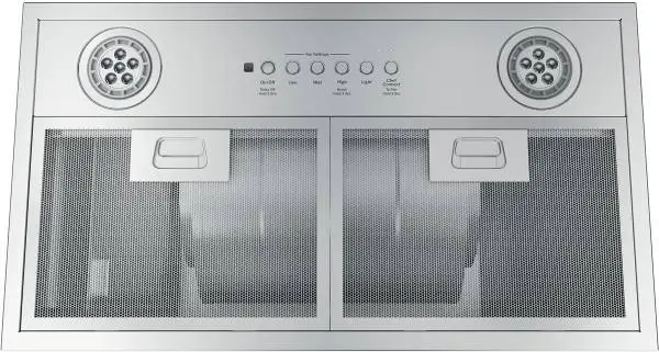 GE 21 Inch Custom Hood Insert with 390-CFM Venting System New