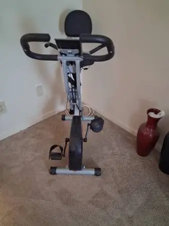folding exercise bike