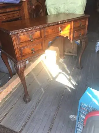 Antique Chippendale style desk Reduced$250. $150. (estate sale)