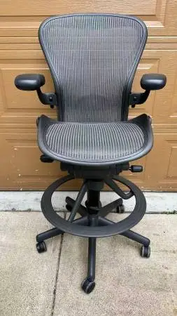 Like New Size B Herman Miller Drafting Stool --High Version
