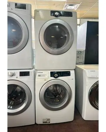 Samsung Washing Machine and Dryer Set Stackable