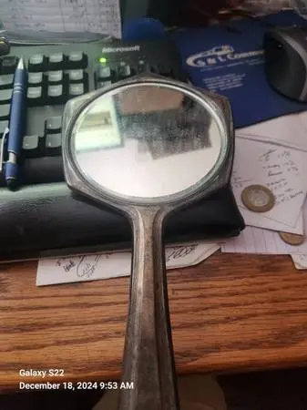 Sterling Hand Mirror