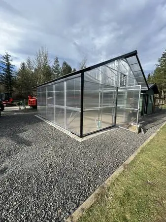 12x20 Polycarbonate Greenhouse Kit