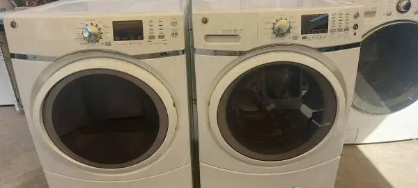 GE Front Load Washer And Gas Dryer