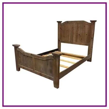 Queen Size Gallery Furniture Rustic Oasis Mansion Bed Frame. Estimated