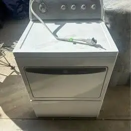 Free Whirlpool GEQ9800LW1 Electric Dryer for parts or scrap metal