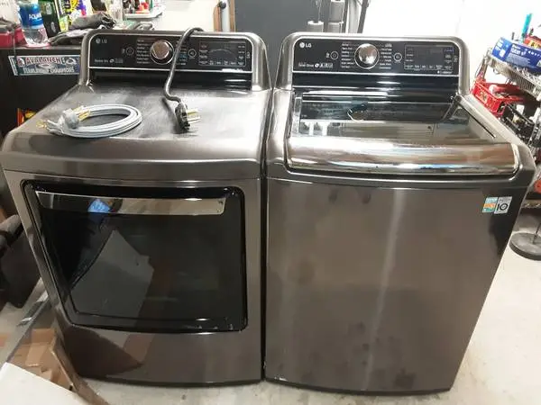 LG washer & dryer Direct Drive