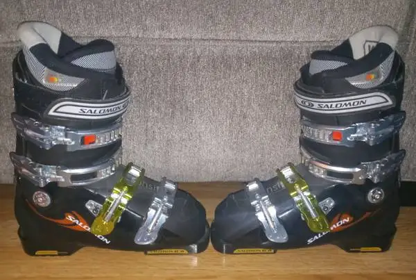 Salomon Xwave 6.0 ski boots boys size 6 womens 7 24 24.5 mondo