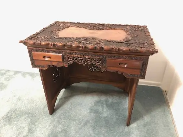 VERY RARE 19th Century Chinese Traveling Scribes Desk
