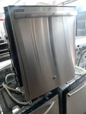 ★GE stainless steel dishwasher with plastic tub