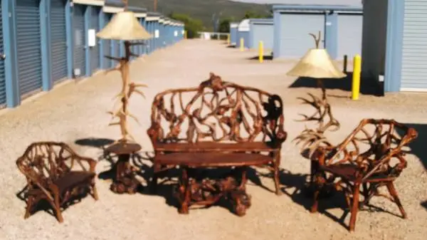 NEW $18000 RUSTIC NATURAL ROOT FURNITURE SET Couch Coffee Table Chairs