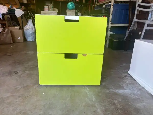 Ikea Stuva 2 drawer cabinet (Green)