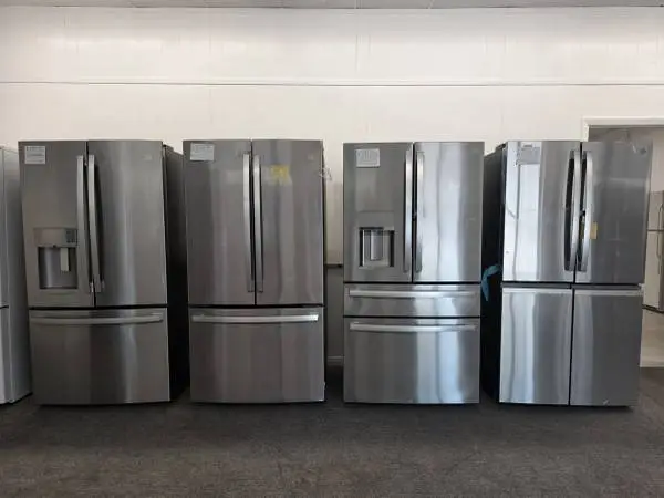 Stainless GE French Door Refrigerators