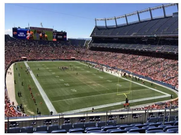 Denver Broncos Tickets, private seller.  Section 326, row 9 - 4 seats