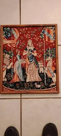 Vintage needle point