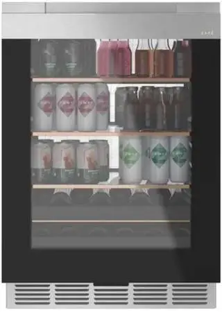 *Brand New* Cafe 24” Undercounter Beverage Center – Platinum Glass
