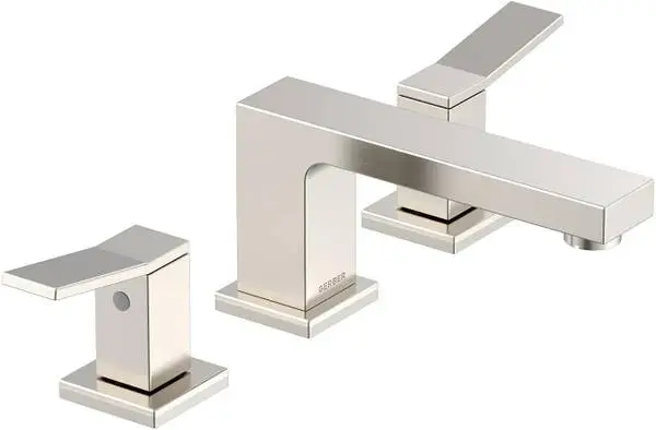 MSRP $430 - Gerber Avian 1.2 GPM Widespread 2-Handle Batroom Faucet