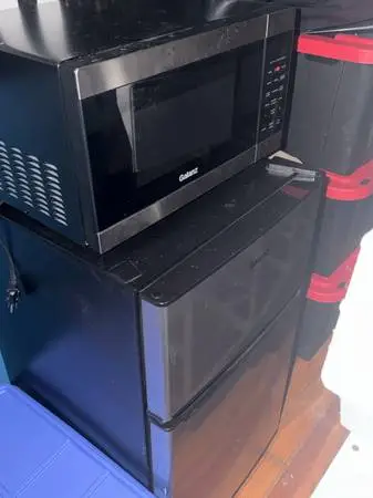 Mini Firdge and Air Fryer and Conventional Oven Combo