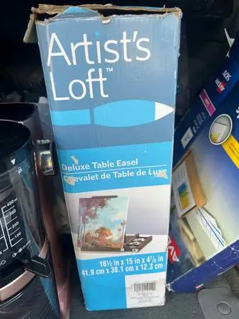Artists Loft Deluxe Table Easel - Brown - NEW