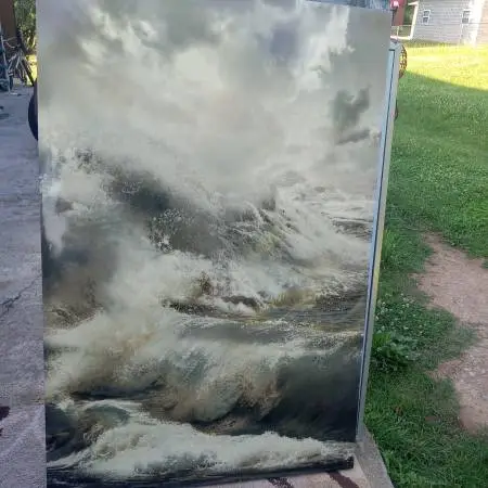 Very large OCEAN WAVES picture