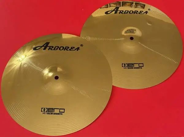 14 Hi Hat Cymbals Pair for Drum Set NEW!