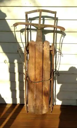 Vintage/Antique Flexible Flyer 5c Sled