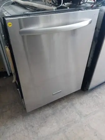 ★KitchenAid stainless steel dishwasher with stainless tub
