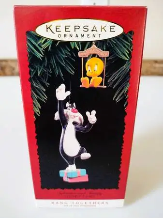 Sylvester & Tweety 2-Piece Hallmark Ornament