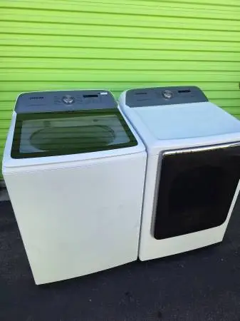 Samsung Top Load Washer Dryer Set