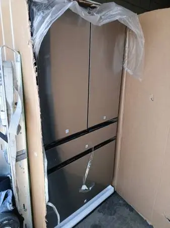 New samsung stainless steel bespoke 4 door refrigerator