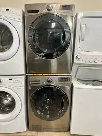 LG Steam Front-load washer & Gas dryer set LIKE NEW W/ WARRANTY!!