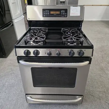 GE Profile Stainless Steel Gas Range