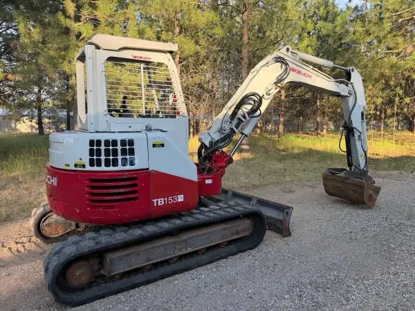 2014 Takeuchi TB 153 FR Excavator/ Equipment
