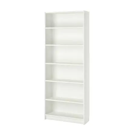 White and 2 Matching Light Brown Bookcases, Deliver