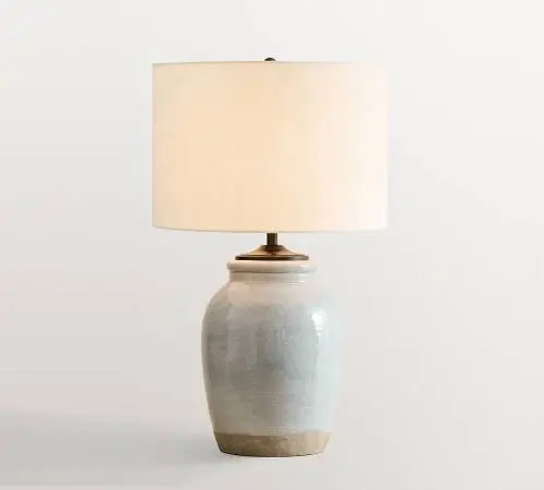 Two Lamps -- Pottery Barn Miller Ceramic Table Lamps (2)