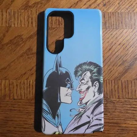 Batman Joker Case for Samsung S25 Ultra Cell Phone. Used VGC