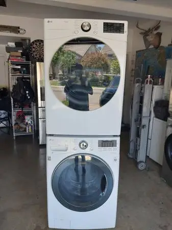 Washer and Gas Dryer LG Front load Stackable