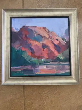 Jose Trujillo Original Oil On Canvas Painting