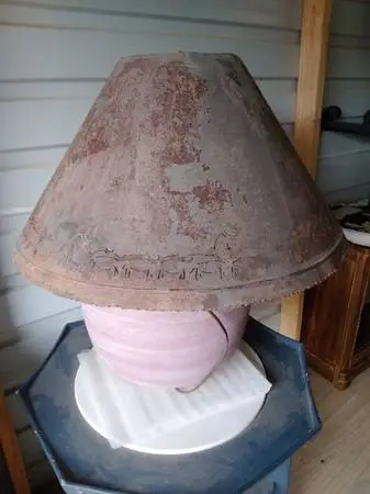 Rustic lamp
