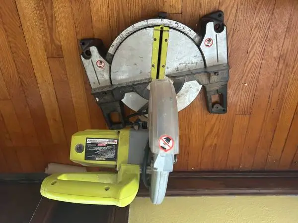 Ryobi miter saw