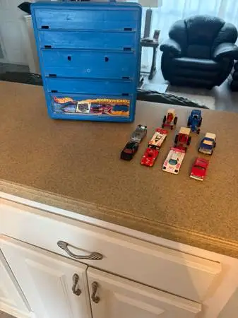 Mattel Hot Wheels 100 Car Carrying Case with 10 cars