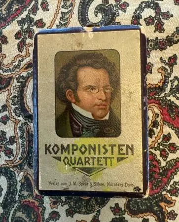 Vintage Komponisten Quartett (Composers Quartet) Card Game