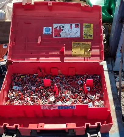 Hilti DX A40 Carrying Case with Pins 📌📍19x14x6
