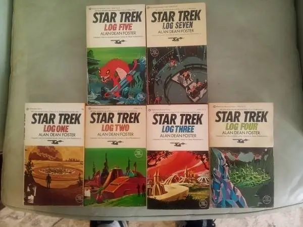 Star Trek Log Books by Alan Dean Foster