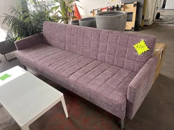 Pastel Tweed Steelcase Coalesse Sofa (NW Office Liquidations)