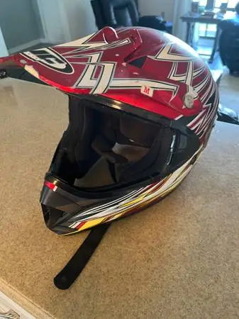 HJC Motocross Dirt Bike Motorcycle Helmet  M
