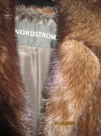 Natural Mink Fur coat (with size chart)