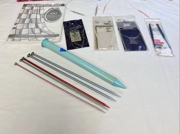 Knitting needles and booklets $1 - $5/ea New & gently used