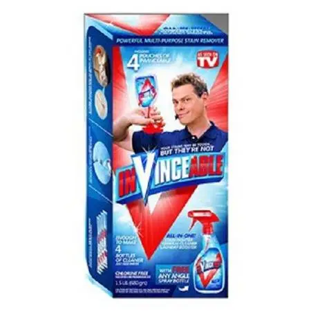 InVinceable All In One Stain Fighter- As Seen on TV spray bottle-invin