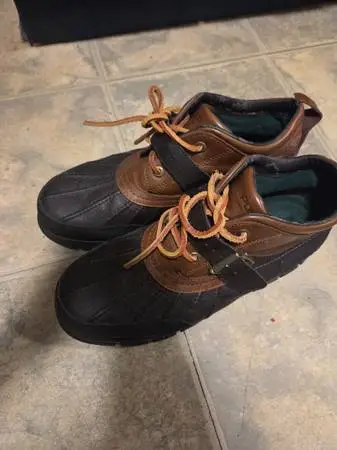 Mens polo shoes low boot